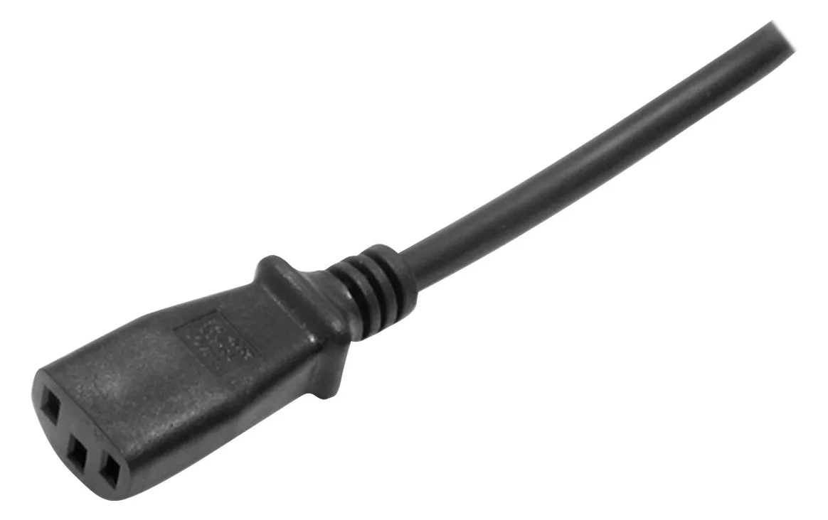 StarTech.com 3m (10ft) Computer Power Cord, 18AWG, EU Schuko to C13 Power Cord, 10A 250V, Black Replacement AC Cord, Ansicht 4