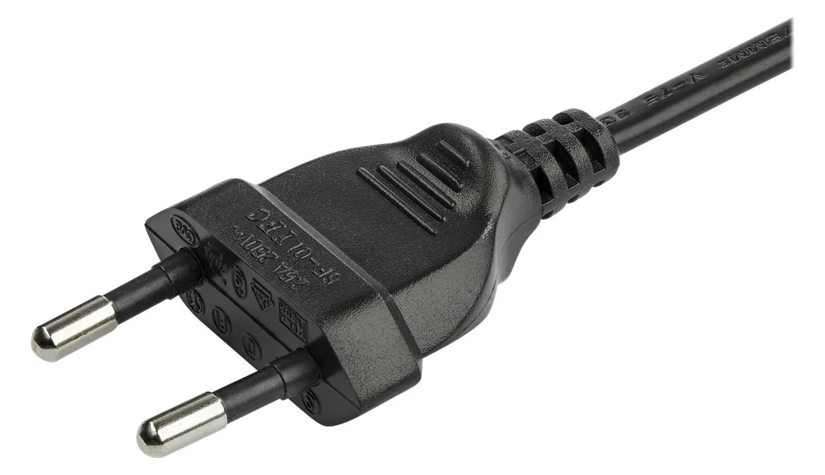 StarTech.com 3m (10ft) Laptop Power Cord, EU Plug to C7, 2.5A 250V, 18AWG, Notebook / Laptop Replacement AC Power Cord, Ansicht 4