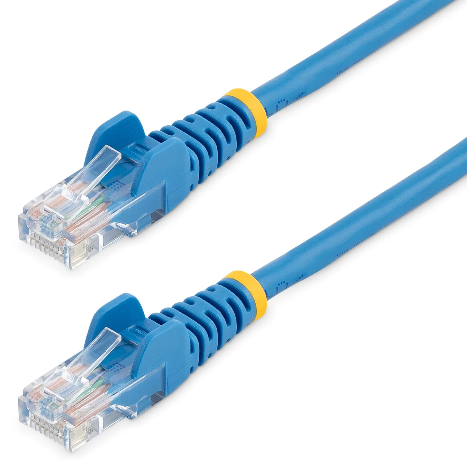 StarTech.com 3m Cat5e RJ45 UTP Netzwerkkabel Snagless - Cat 5e Patchkabel - Blau - Stecker / Stecker - Patch-Kabel, Ansicht 2