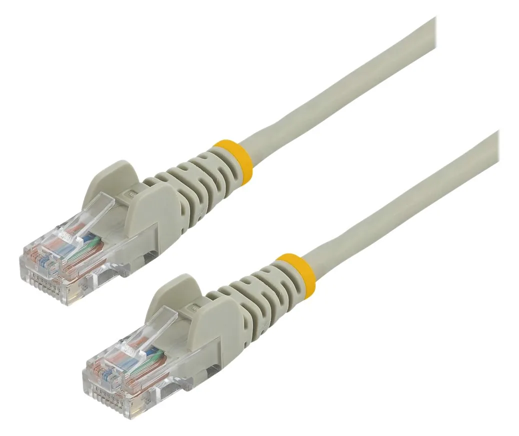 StarTech.com 3m Cat5e RJ45 UTP Netzwerkkabel Snagless - Cat 5e Patchkabel - Grau - Stecker / Stecker, Ansicht 4