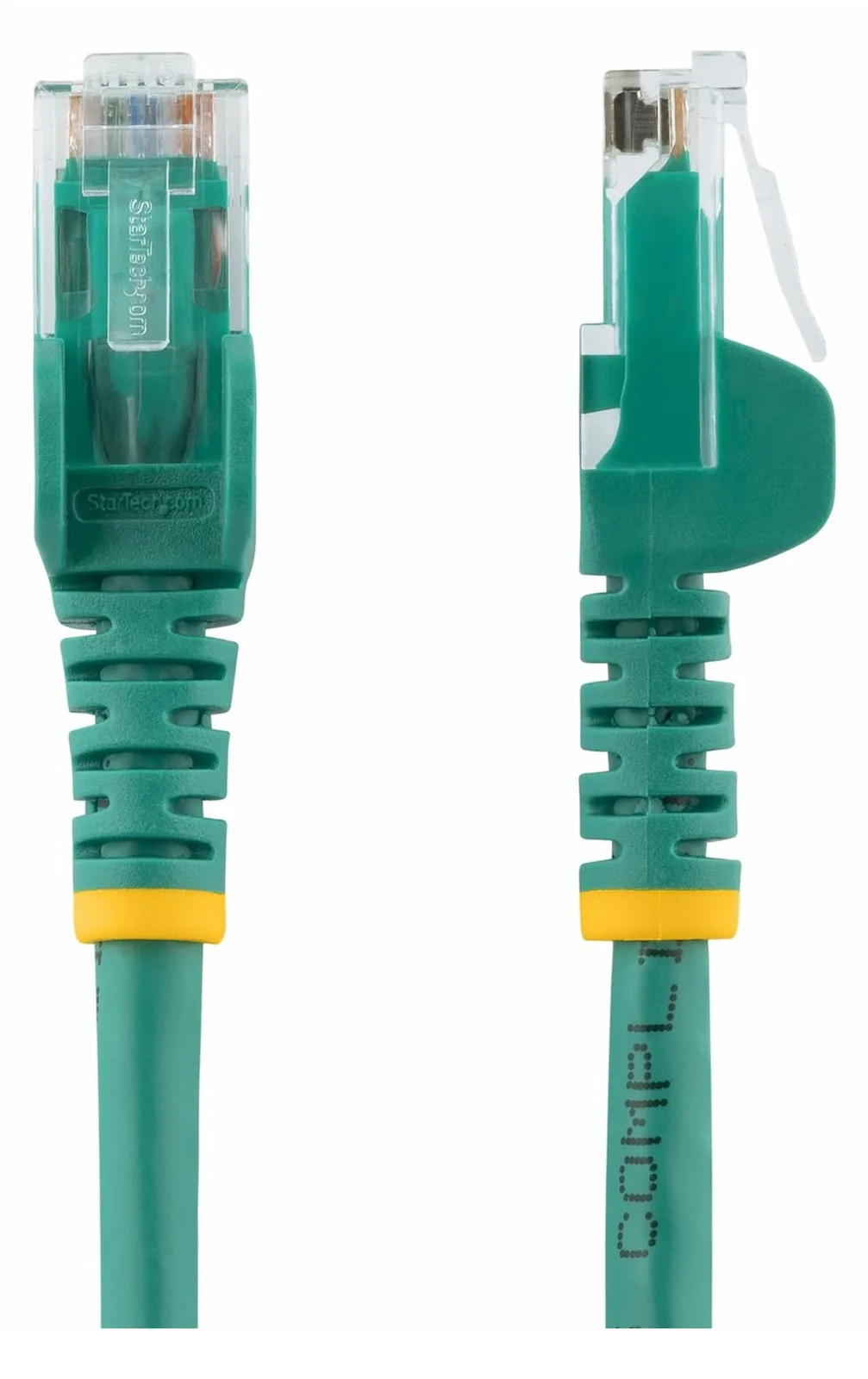 StarTech.com 3m Cat6 Gigabit Snagless Patchkabel - RJ45 UTP Netzwerkkabel mit Schutzmanschette - Cat 6 Kabel - Grün, Ansicht 3