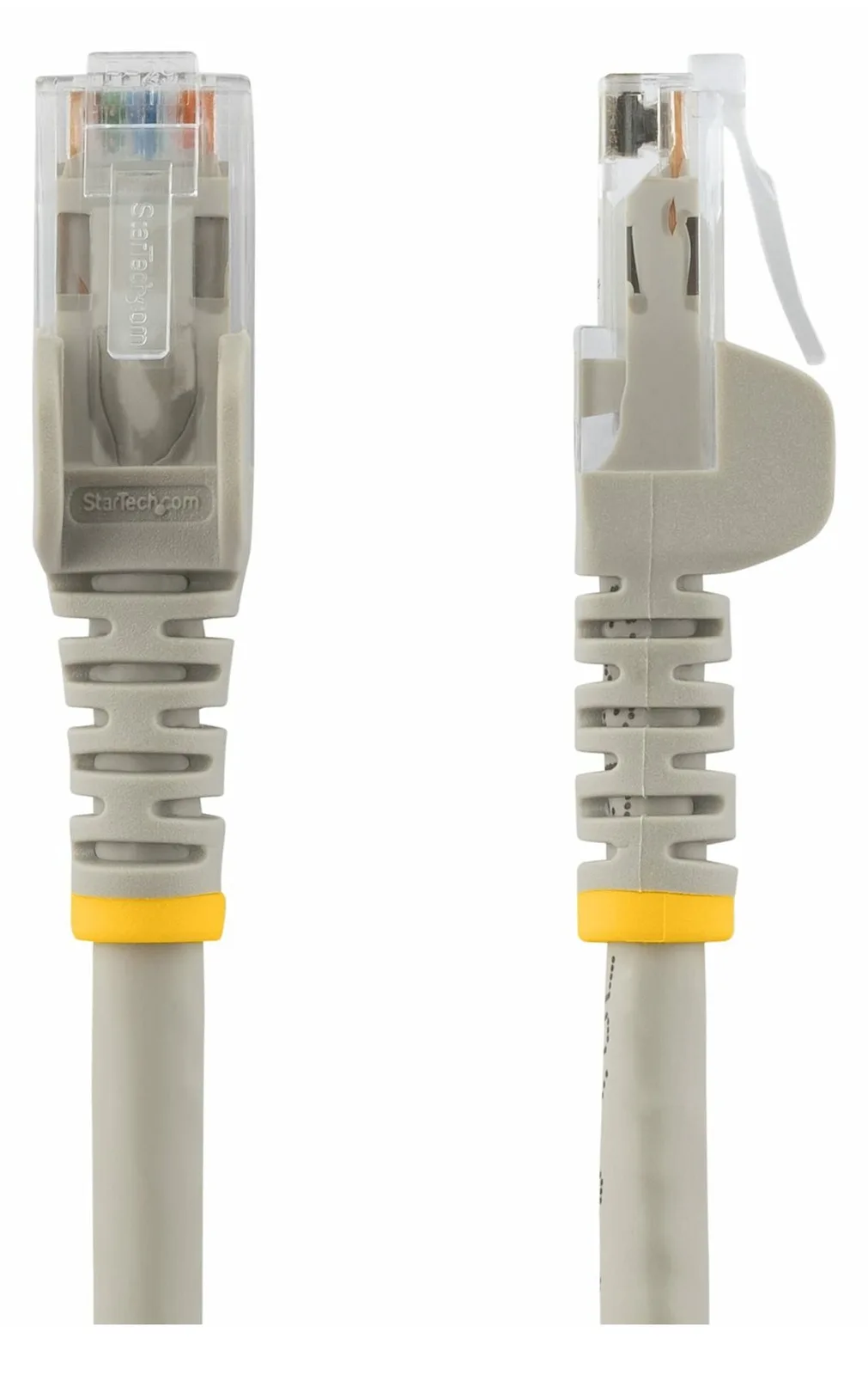 StarTech.com 3m Cat6 Gigabit UTP Patchkabel Snagless - Cat.6 RJ45 Netzwerkkabel mit Schutzmanschette - Grau, Ansicht 4