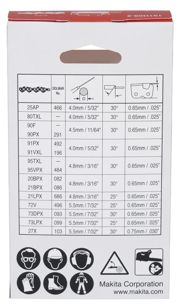 Makita 1910V6-4 Ersatz-Kette, Ansicht 2