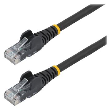 StarTech.com 3m Netzwerkkabel CAT6 - LSZH (Low Smoke Zero Halogen) - Schwarz von LumaTech