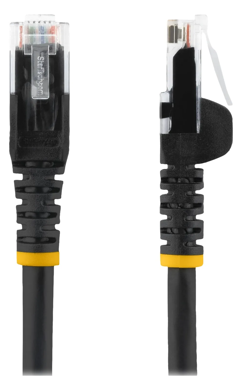 StarTech.com 3m Netzwerkkabel CAT6 - LSZH (Low Smoke Zero Halogen) - Schwarz, Ansicht 3