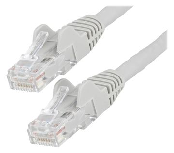StarTech.com 3m Netzwerkkabel CAT6 - LSZH (Low Smoke Zero Halogen) - Grau von LumaTech