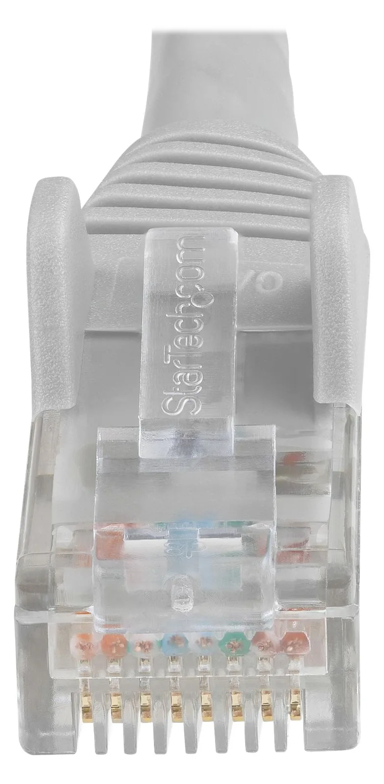 StarTech.com 3m Netzwerkkabel CAT6 - LSZH (Low Smoke Zero Halogen) - Grau, Ansicht 3