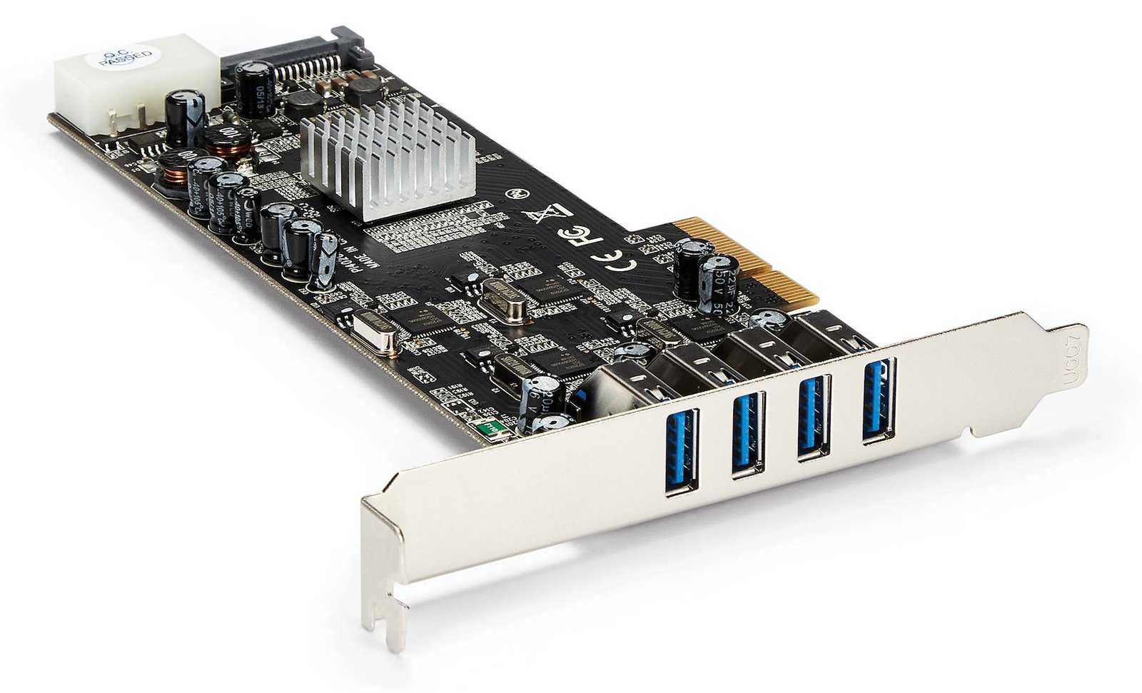 StarTech.com 4 Port USB 3.0 SuperSpeed PCI Express Schnittstellenkarte mit 4 5Gb/s Kanälen und UASP von LumaTech