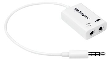 StarTech.com 4 Position Microphone and Headphone Splitter 3.5 mm 4 Pin / 4 Pole Mic and Audio Combo Splitter Cable von LumaTech