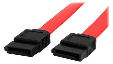 StarTech.com 45cm SATA Kabel - internes 7pin S-ATA Datenkabel -Serial ATA Anschlusskabel - Rot - SATA-Kabel - SATA (W) von LumaTech