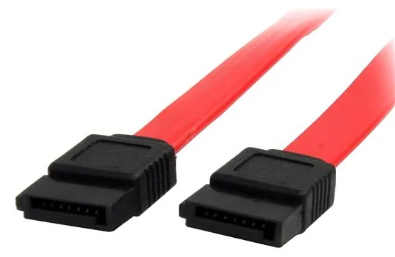 StarTech.com 45cm SATA Kabel - internes 7pin S-ATA Datenkabel -Serial ATA Anschlusskabel - Rot - SATA-Kabel - SATA (W), Ansicht 2