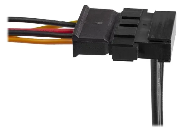StarTech.com 4x SATA-Splitter Adapterkabel - 4-fach Serial-ATA Kabel - Netz-Splitter - SATA-Stromstecker (M), Ansicht 2