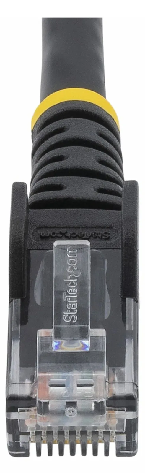 StarTech.com 50cm Cat6 Snagless Gigabit UTP Netzwerkkabel - Cat 6 RJ45 Netzwerkkabel mit Knickschutz - Schwarz, Ansicht 3