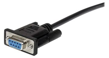 StarTech.com 50cm Seriell DB9 RS232 Verlängerungskabel - RS 232 DB-9 Kabel Verlängerung- DB 9 (Stecker) von LumaTech