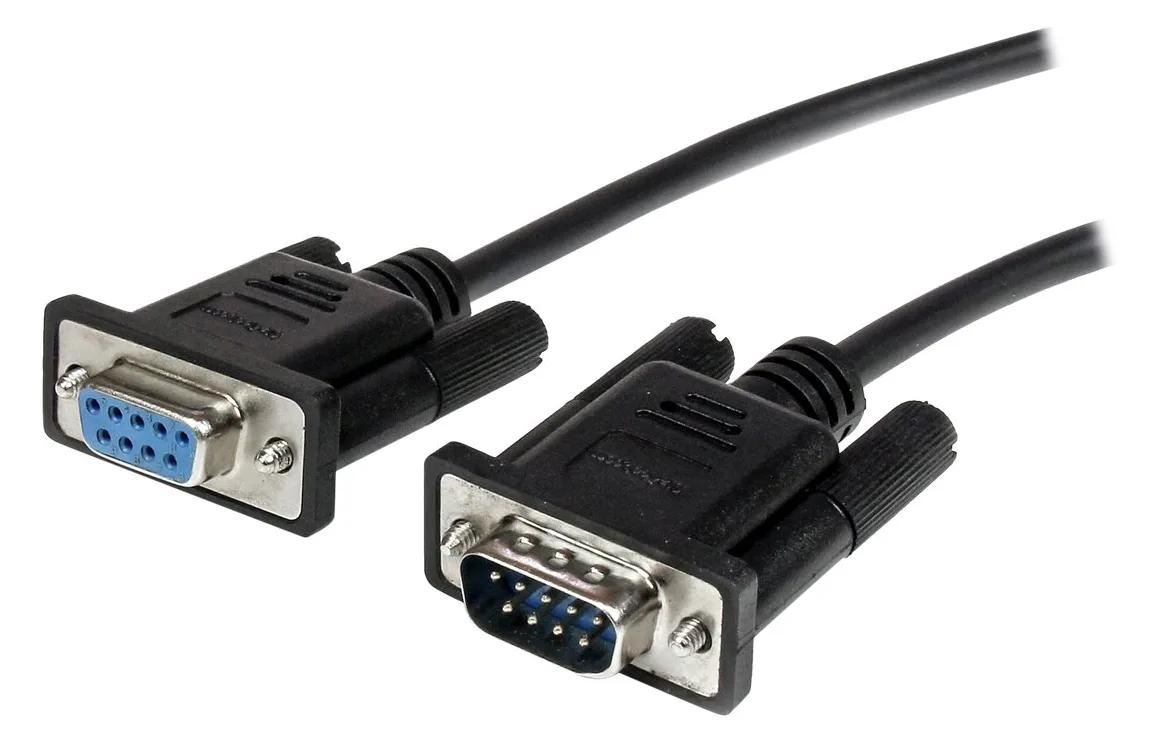 StarTech.com 50cm Seriell DB9 RS232 Verlängerungskabel - RS 232 DB-9 Kabel Verlängerung- DB 9 (Stecker), Ansicht 4