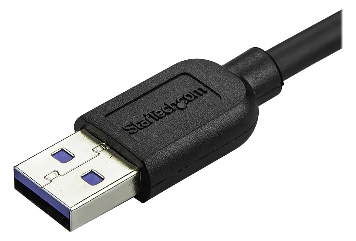 StarTech.com 50cm Slim Micro USB 3.0 Kabel rechtsgewinkelt - USB 3.1 Gen 1 (5 Gbit/s), Ansicht 3