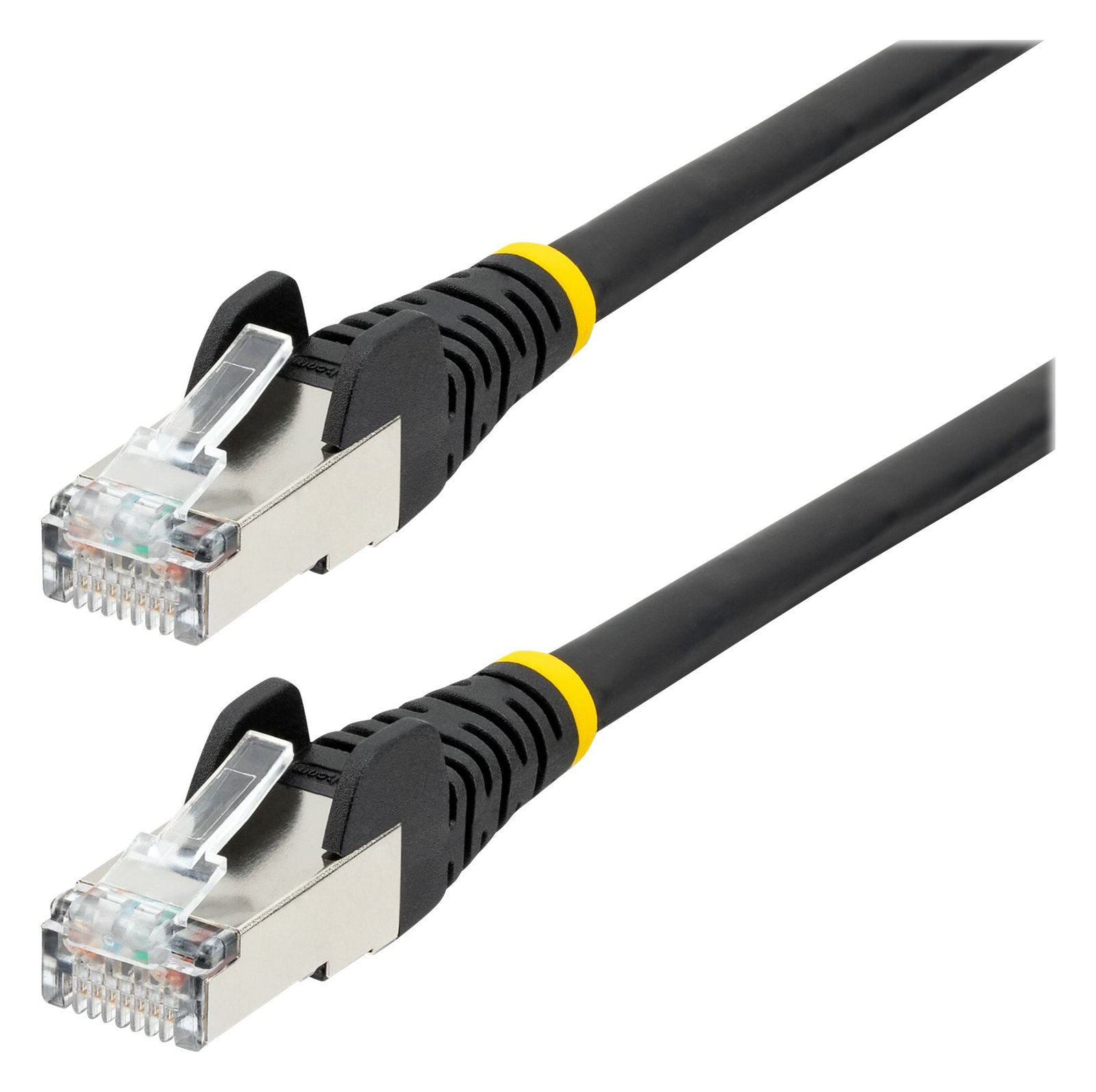 StarTech.com 5m CAT6a Ethernet Cable - Black - Low Smoke Zero Halogen (LSZH)