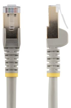 StarTech.com 5m CAT6A Ethernet Cable, 10 Gigabit Shielded Snagless RJ45 100W PoE Patch Cord, CAT 6A 10GbE STP - Grau von LumaTech