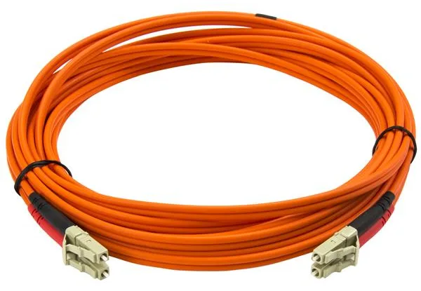 StarTech.com 5m Fiber Optic Cable - Multimode Duplex 50/125 - LSZH - LC/LC - OM2 - LC to LC Fiber Patch Cable, Ansicht 2