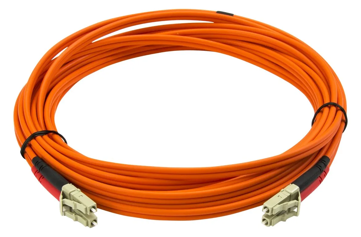 StarTech.com 5m Fiber Optic Cable - Multimode Duplex 50/125 - LSZH - LC/LC - OM2 - LC to LC Fiber Patch Cable, Ansicht 4