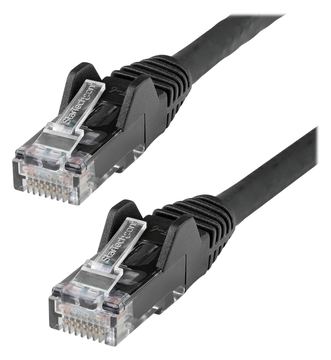 StarTech.com 5m Netzwerkkabel CAT6 - LSZH (Low Smoke Zero Halogen) - Schwarz von LumaTech