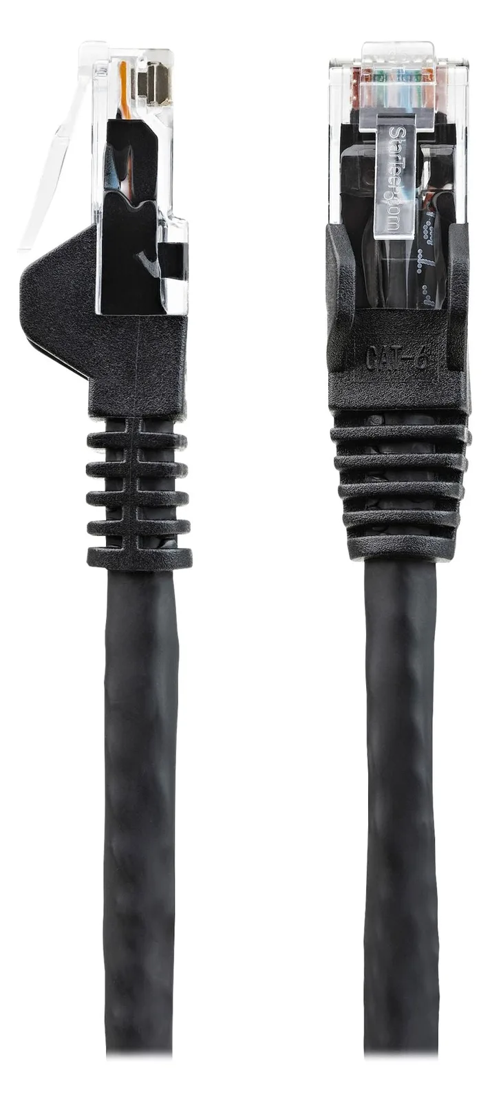 StarTech.com 5m Netzwerkkabel CAT6 - LSZH (Low Smoke Zero Halogen) - Schwarz, Ansicht 3