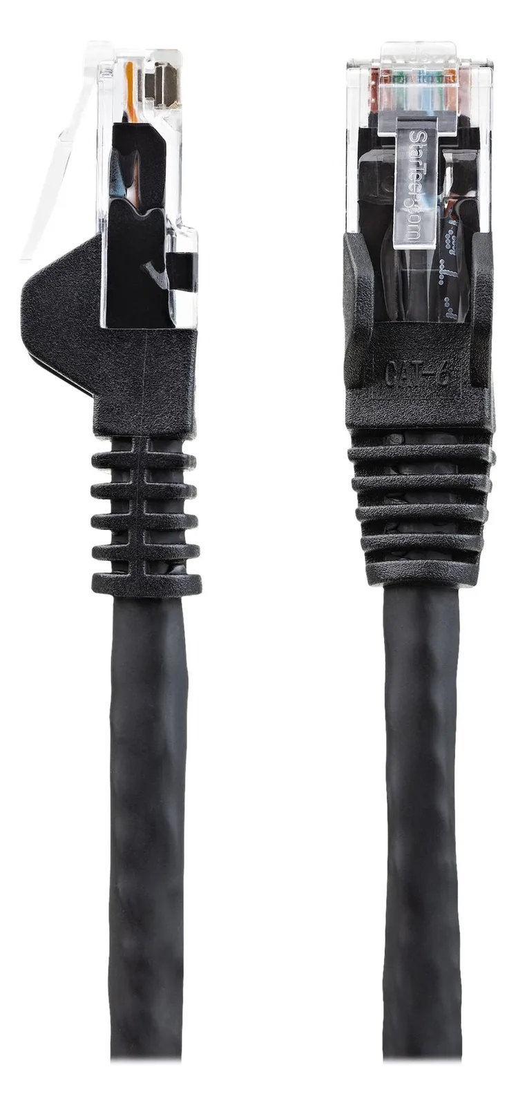 StarTech.com 5m Netzwerkkabel CAT6 - LSZH (Low Smoke Zero Halogen) - Schwarz, Ansicht 4