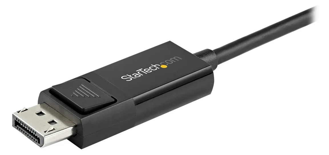 StarTech.com 6ft (2m) USB C to DisplayPort 1.2 Cable 4K 60Hz, Bidirectional DP to USB-C or USB-C to DP, Ansicht 5