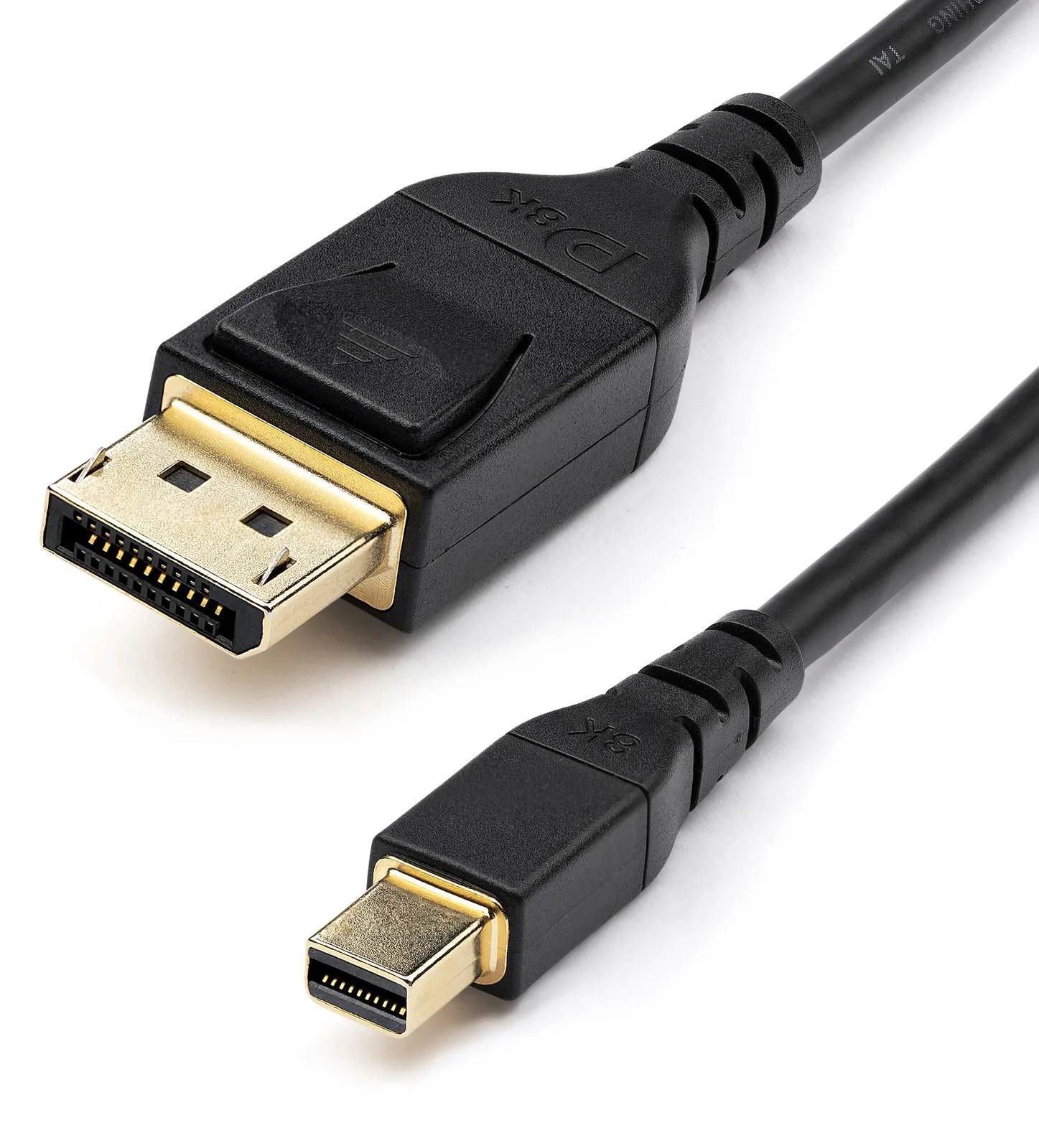 StarTech.com 6ft (2m) VESA Certified Mini DisplayPort to DisplayPort 1.4 Cable, 8K 60Hz HBR3 HDR, Ansicht 2