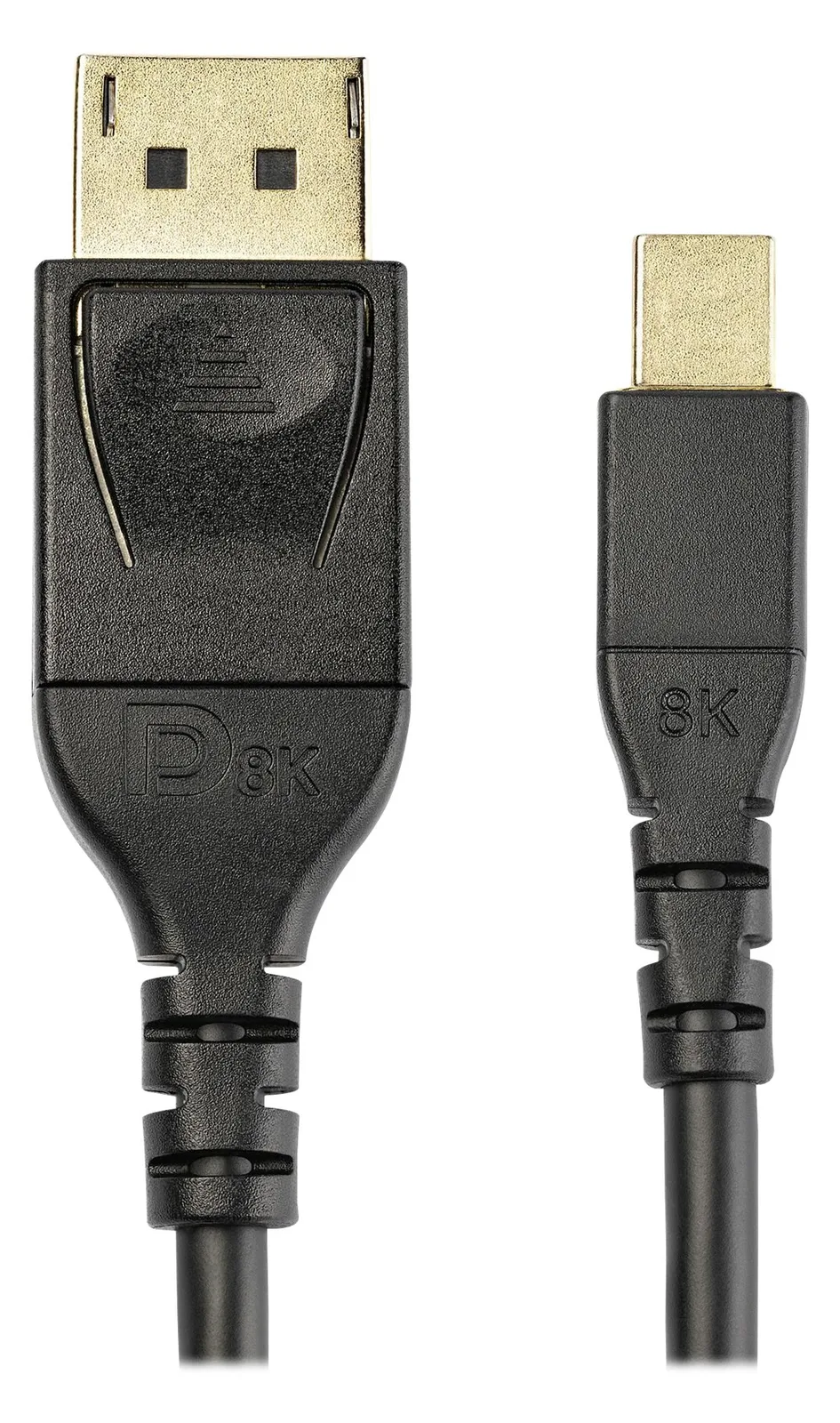 StarTech.com 6ft (2m) VESA Certified Mini DisplayPort to DisplayPort 1.4 Cable, 8K 60Hz HBR3 HDR, Ansicht 3