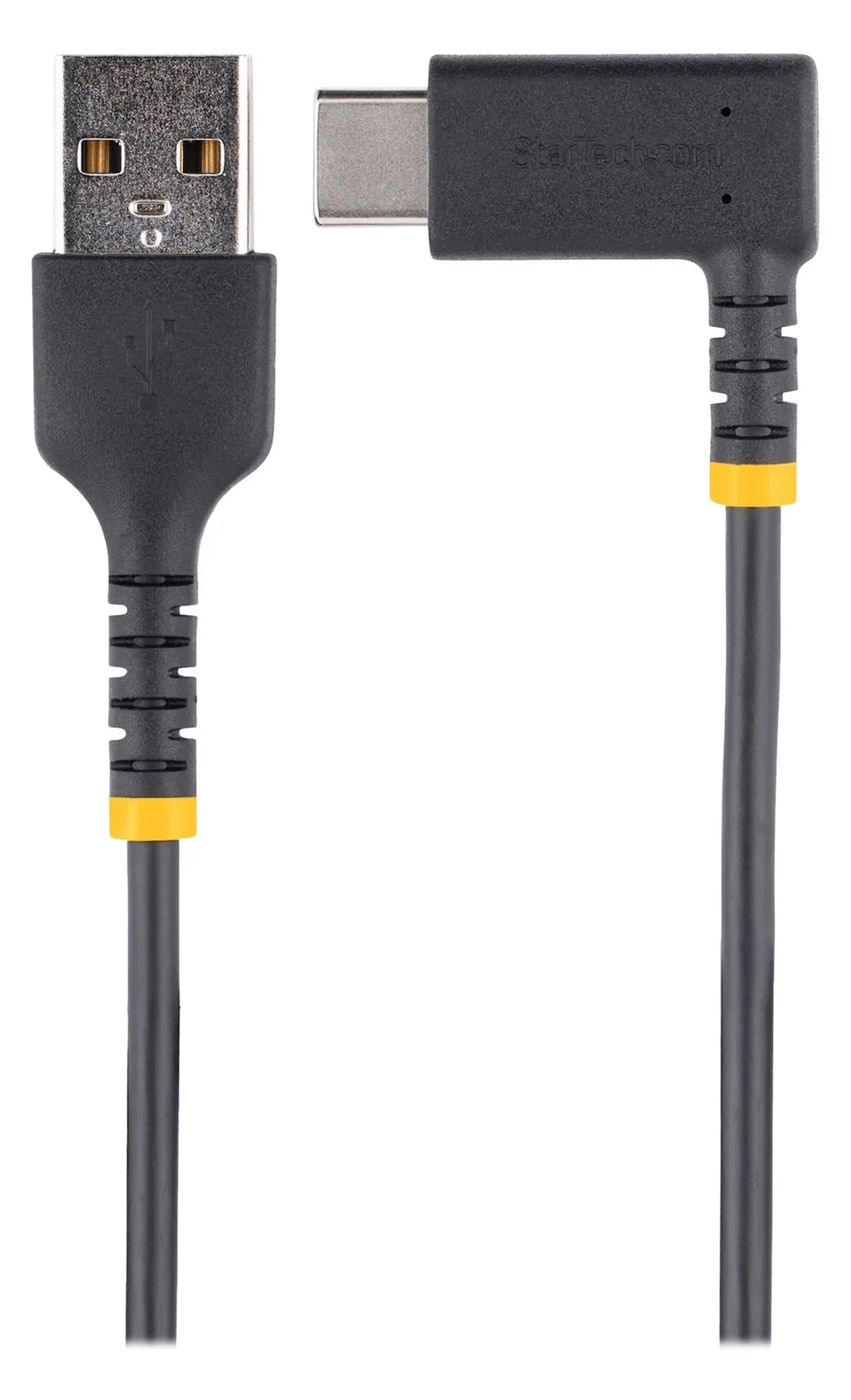 StarTech.com 6in (15cm) USB A to C Charging Cable Right Angle, Heavy Duty Fast Charge USB-C Cable, Ansicht 3