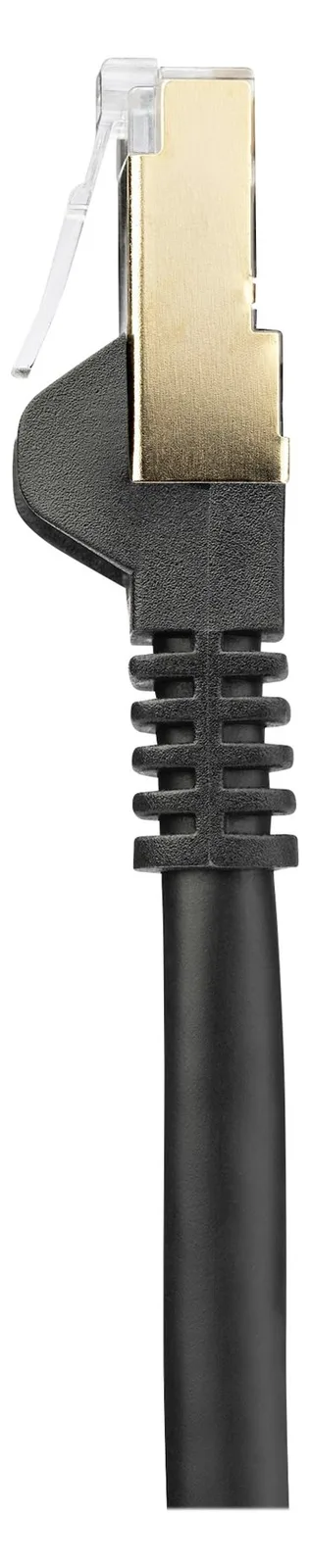 StarTech.com 7m CAT6A Ethernet Cable, 10 Gigabit Shielded Snagless RJ45 100W PoE Patch Cord - Schwarz, Ansicht 3