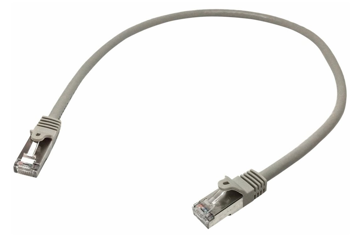 StarTech.com Cat6 geschirmtes (SFTP) Netzwerkkabel 0,5m - Snagless Gigabit Patchkabel - Grau - Patch-Kabel - RJ-45 (M)
