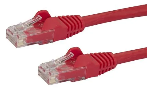 StarTech.com Cat6 Snagless RJ45 Netzwerkkabel - 10m - Rot - Cat 6 Ethernet UTP Kabel 10 Meter - Patch-Kabel - RJ-45 (M), Ansicht 4