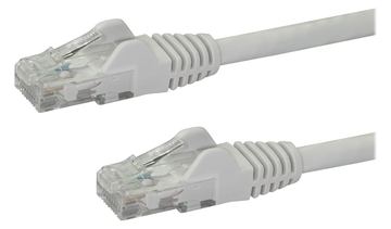 StarTech.com Cat6 Snagless RJ45 Netzwerkkabel - 10m - Weiß - Cat 6 Ethernet UTP Kabel 10 Meter - Patch-Kabel von LumaTech