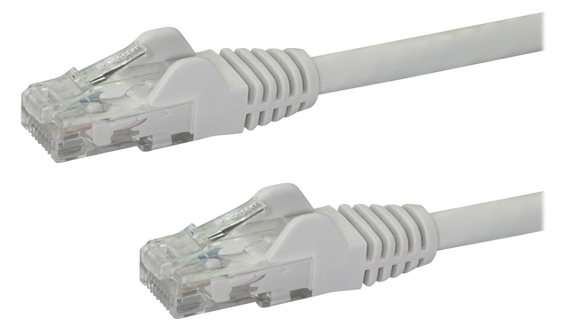 StarTech.com Cat6 Snagless RJ45 Netzwerkkabel - 10m - Weiß - Cat 6 Ethernet UTP Kabel 10 Meter - Patch-Kabel