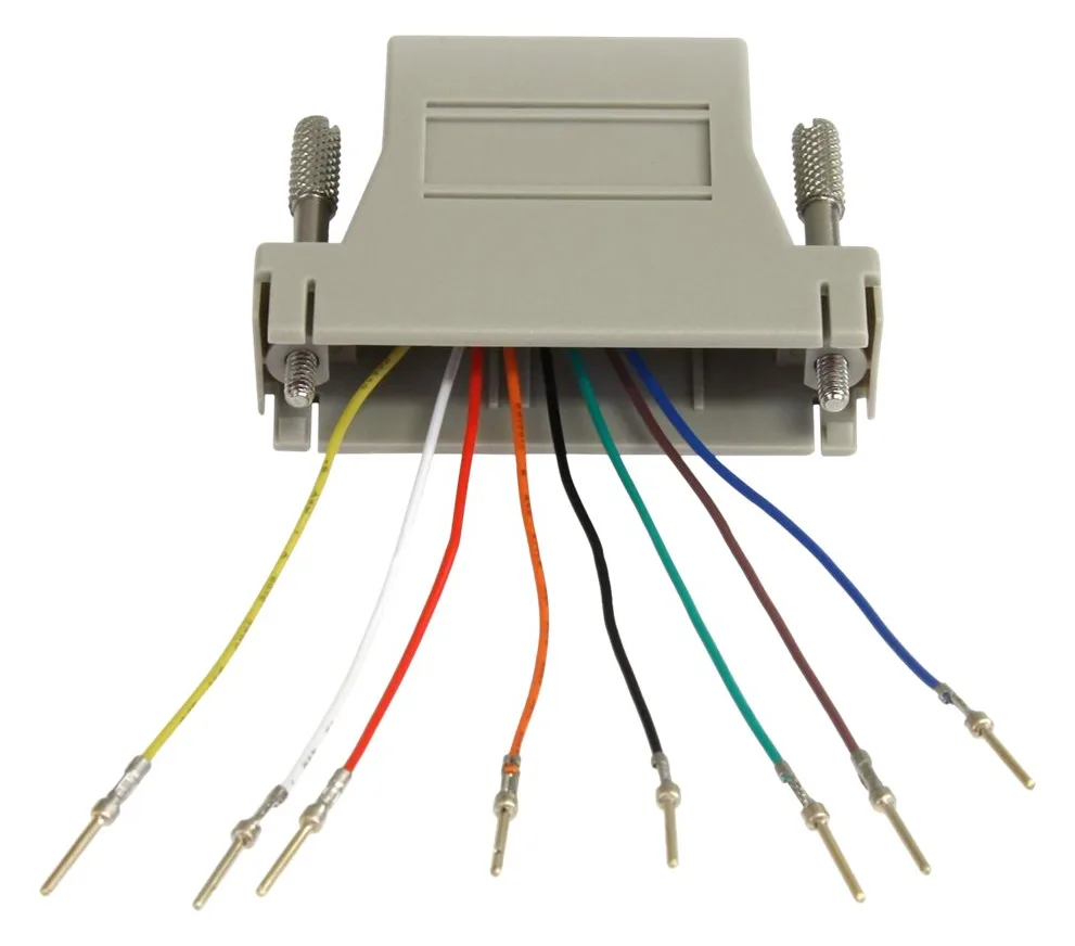 StarTech.com DB25 auf RJ45 modularer Adapter - Stecker/Buchse - Seriell Adapter - DB25 (St), Ansicht 4