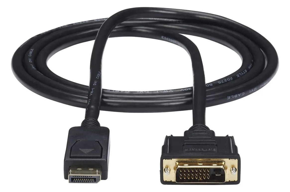 StarTech.com DisplayPort to DVI Cable - 6ft / 2m - 1920 x 1200 - M/M – DP to DVI Adapter Cable, Ansicht 3