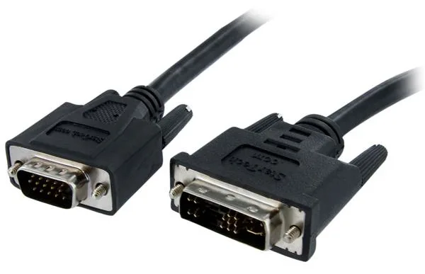 StarTech.com DVI auf VGA Monitorkabel 2 Meter - Stecker / Stecker - DVI-I 24+5 VGA (15Pin), Ansicht 2