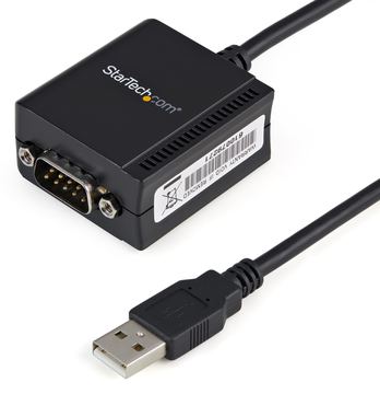 StarTech.com FTDI USB 2.0 auf Seriell Adapter - USB zu RS232 / DB9 Schnittstellen Konverter (COM) von LumaTech