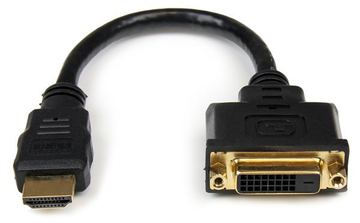 StarTech.com HDMI auf DVI Adapter 20cm - DVI-D (25 pin) von LumaTech