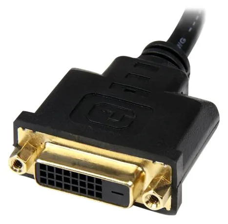 StarTech.com HDMI auf DVI Adapter 20cm -  DVI-D (25 pin), Ansicht 2