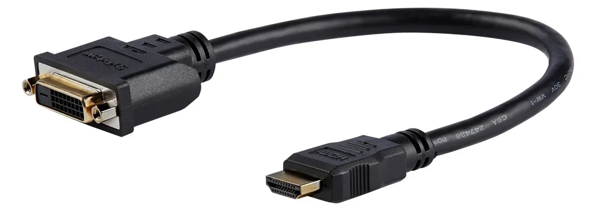 StarTech.com HDMI auf DVI Adapter 20cm -  DVI-D (25 pin), Ansicht 4