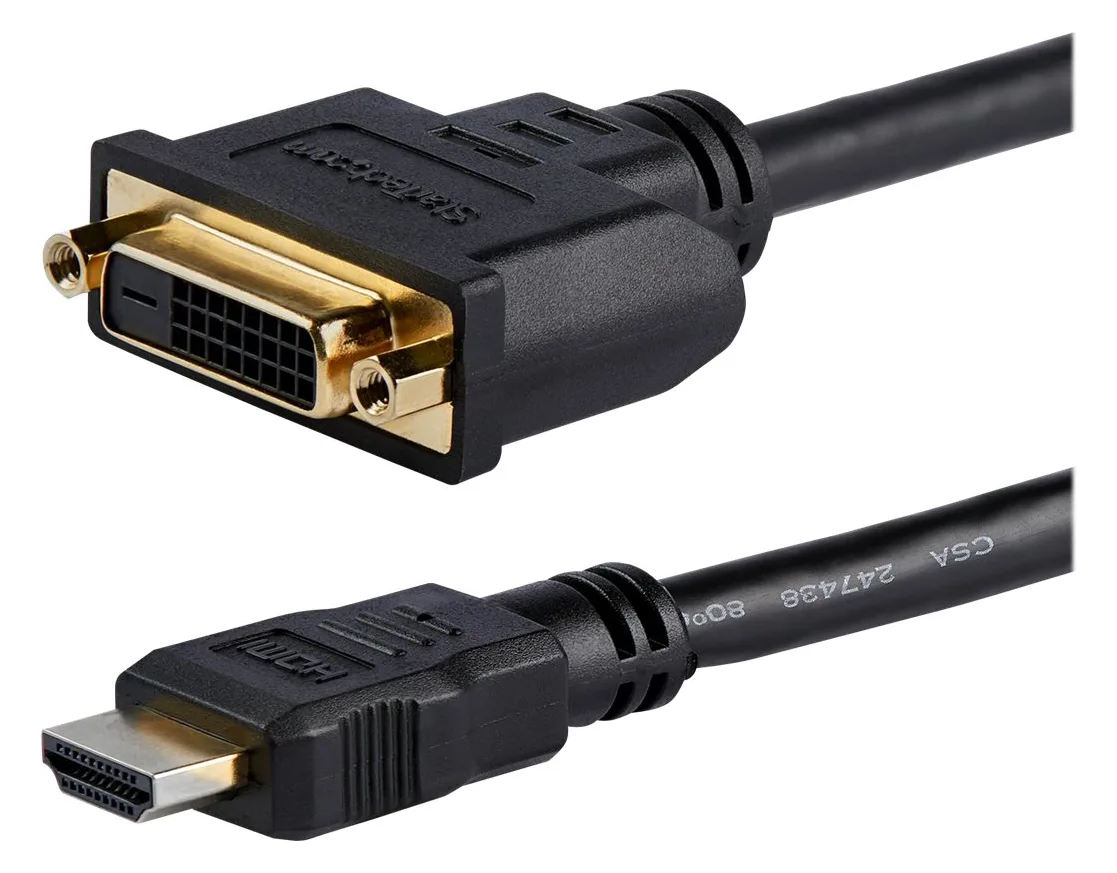 StarTech.com HDMI auf DVI Adapter 20cm -  DVI-D (25 pin), Ansicht 5