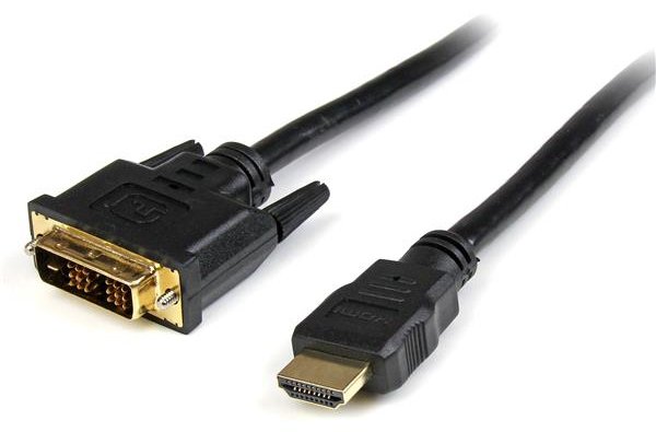 StarTech.com HDMI auf DVI-D Kabel 2m (Stecker/Stecker) von LumaTech