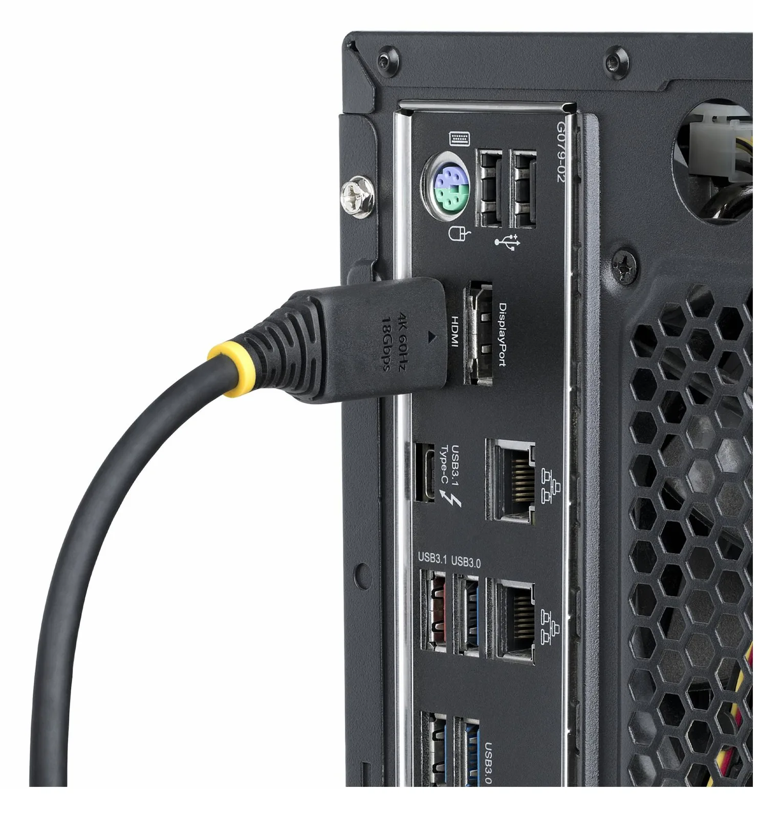 StarTech.com Hohe Geschwindigkeit - HDMI-Kabel mit Ethernet, Ansicht 4