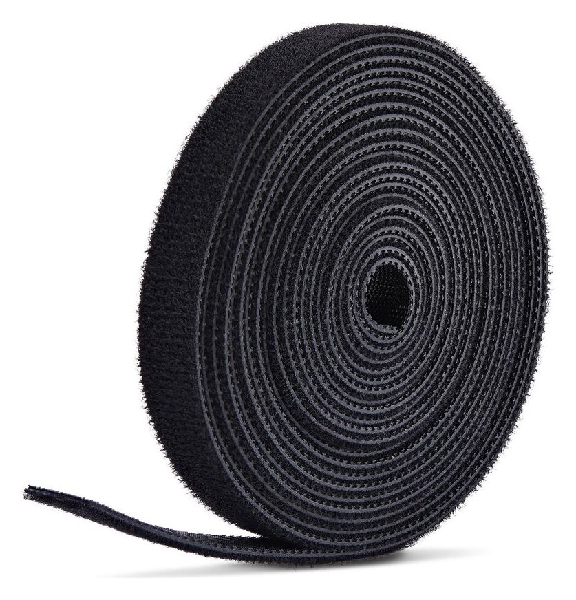 StarTech.com Kabelbinderrolle - 22.8 m - Schwarz von LumaTech