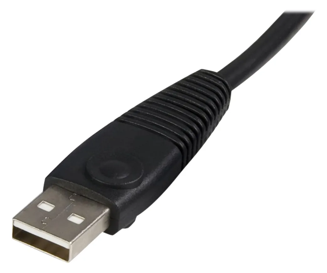 StarTech.com KVM Kabel USB VGA für KVM Switch 1,8m - Kabelsatz für KVM Umschalter 2x USB A/B Stecker 2x VGA Stecker, Ansicht 5