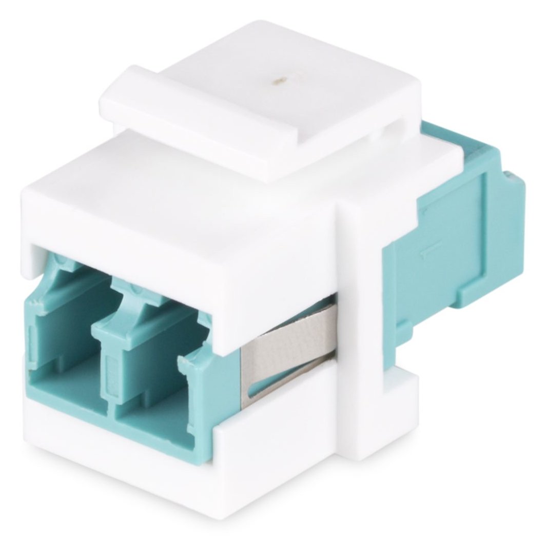 StarTech.com LC to LC Coupler, LC Fiber Coupler, LC/UPC Keystone Jack, Fiber Optic LC Keystone Coupler for Patch Panel von LumaTech