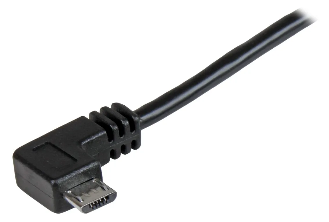 StarTech.com Micro USB Lade- und Sync-Kabel St/St - Rechts gewinkelt Micro-USB - 0,5m - USB-Kabel - Micro-USB Typ B (M), Ansicht 4